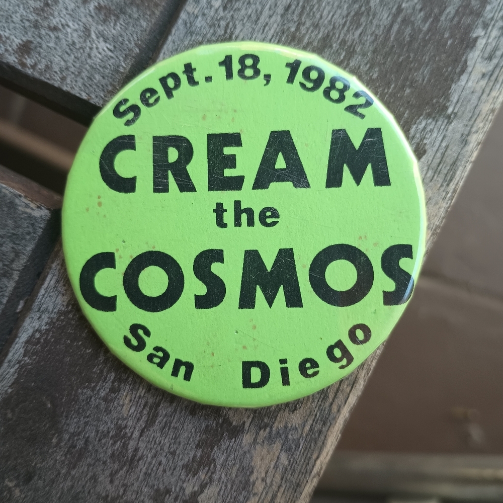 1982 San Diego Sockers button